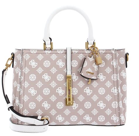 guess handtasche logo print